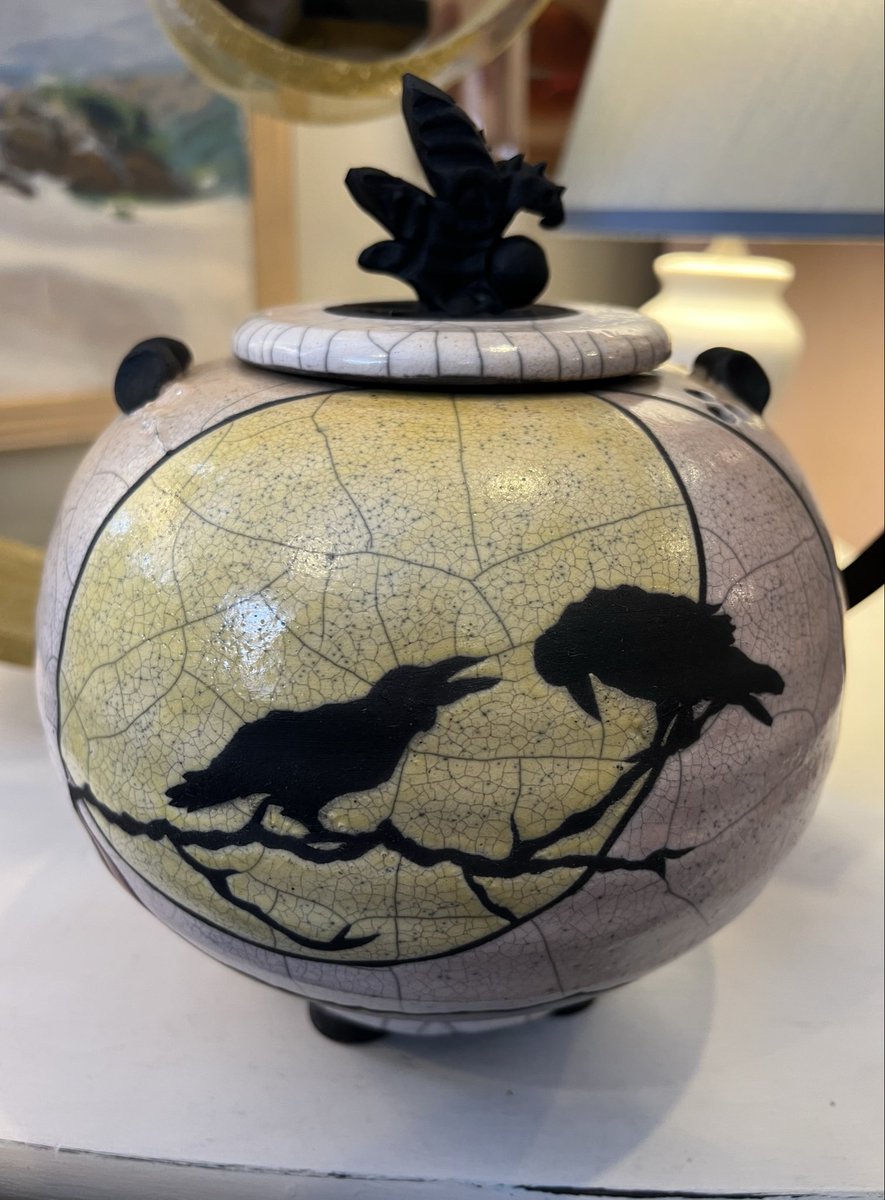 CharlieBGallery's tweet photo. Ron Patterson raku
Available at
Charlie B Gallery
114 W Telegraph St.
Carson City, NV https://t.co/vAaSfkljmW