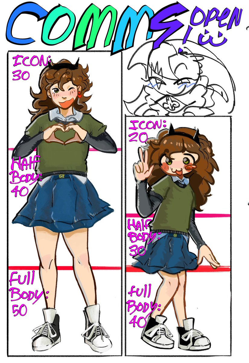 tchola comics - comms open tweet media