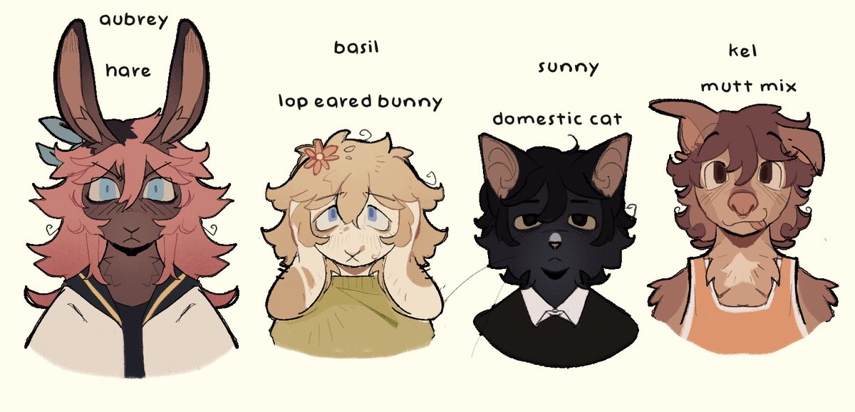 ok heres some actual omori furrified designs!