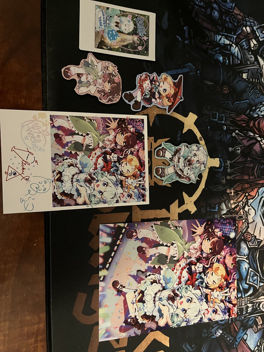 #DensetsuMail attempt 2 cuz I flubbed it *ahem* So stinkin’ cute and my first cheki! Now to find some place to store them, hmm…