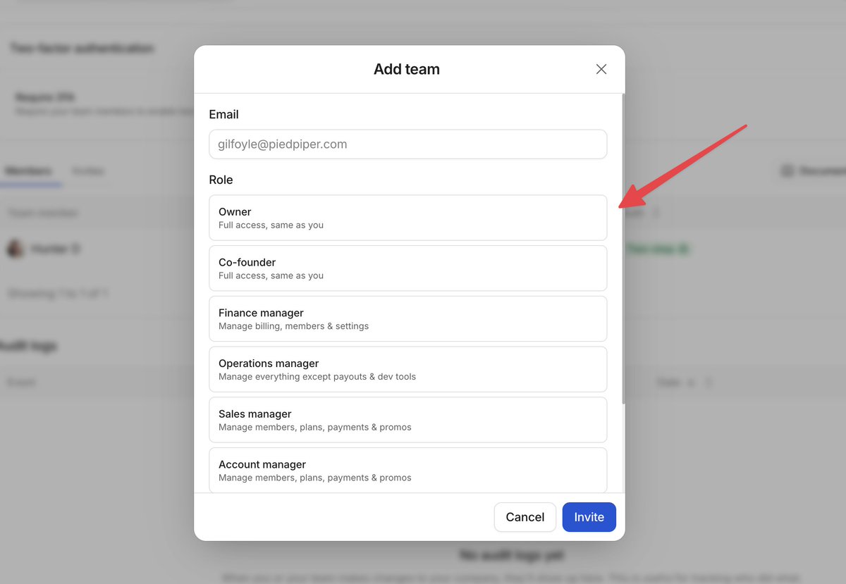 GronkWiz's tweet photo. New team member permissions just dropped 🔥

You can now further granulize what your team can &amp; cannot access on your Whop dashboard 

More to come 👨‍🍳 https://t.co/sDqj1P1Gm6