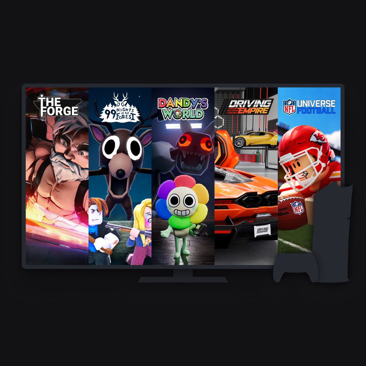 Roblox's tweet image. Roblox is getting an upgrade on your favorite console soon 🤫