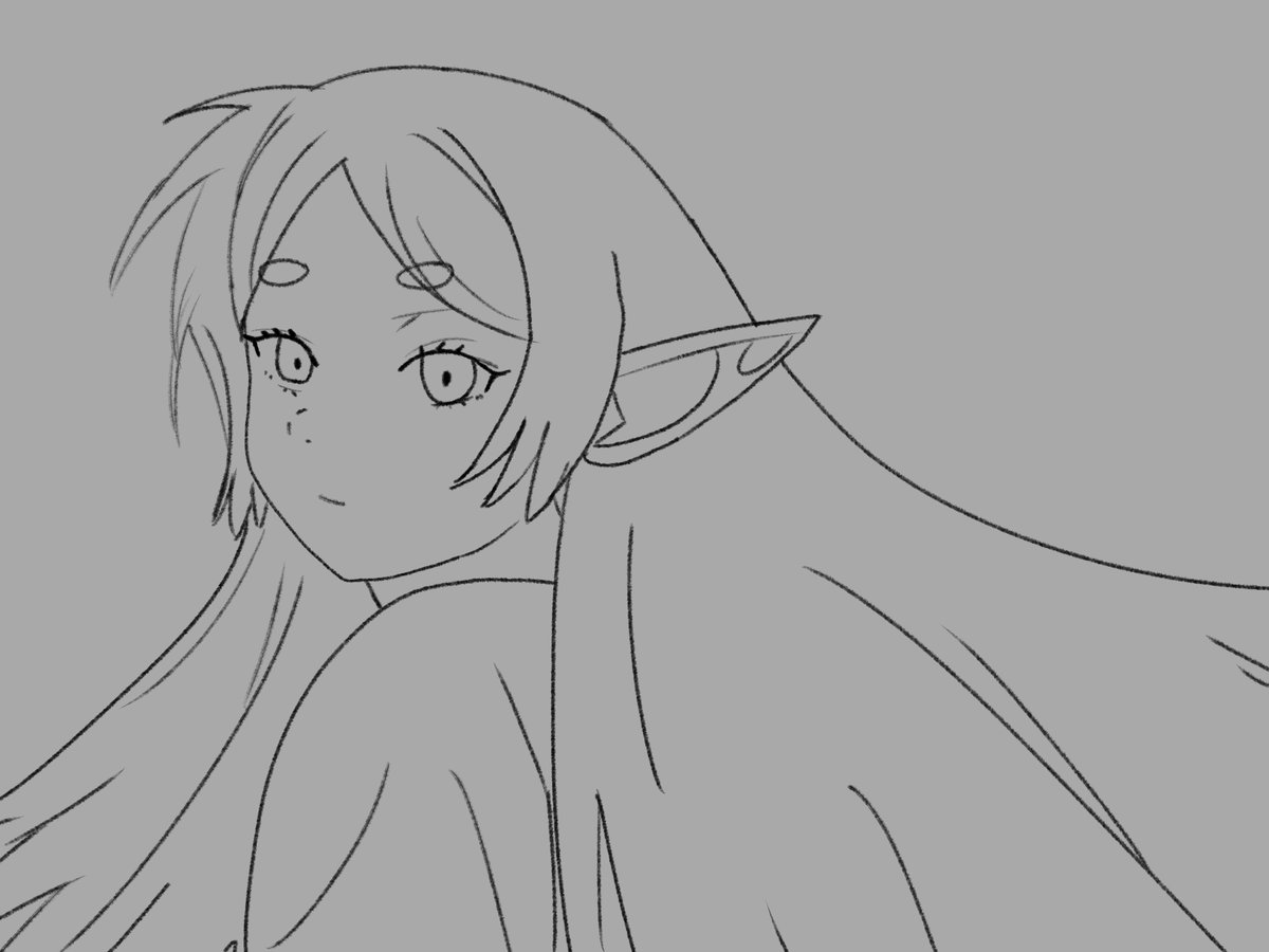 I would not survive in a Western with the way i draw so slow😔
Its still Frieren Friday right...