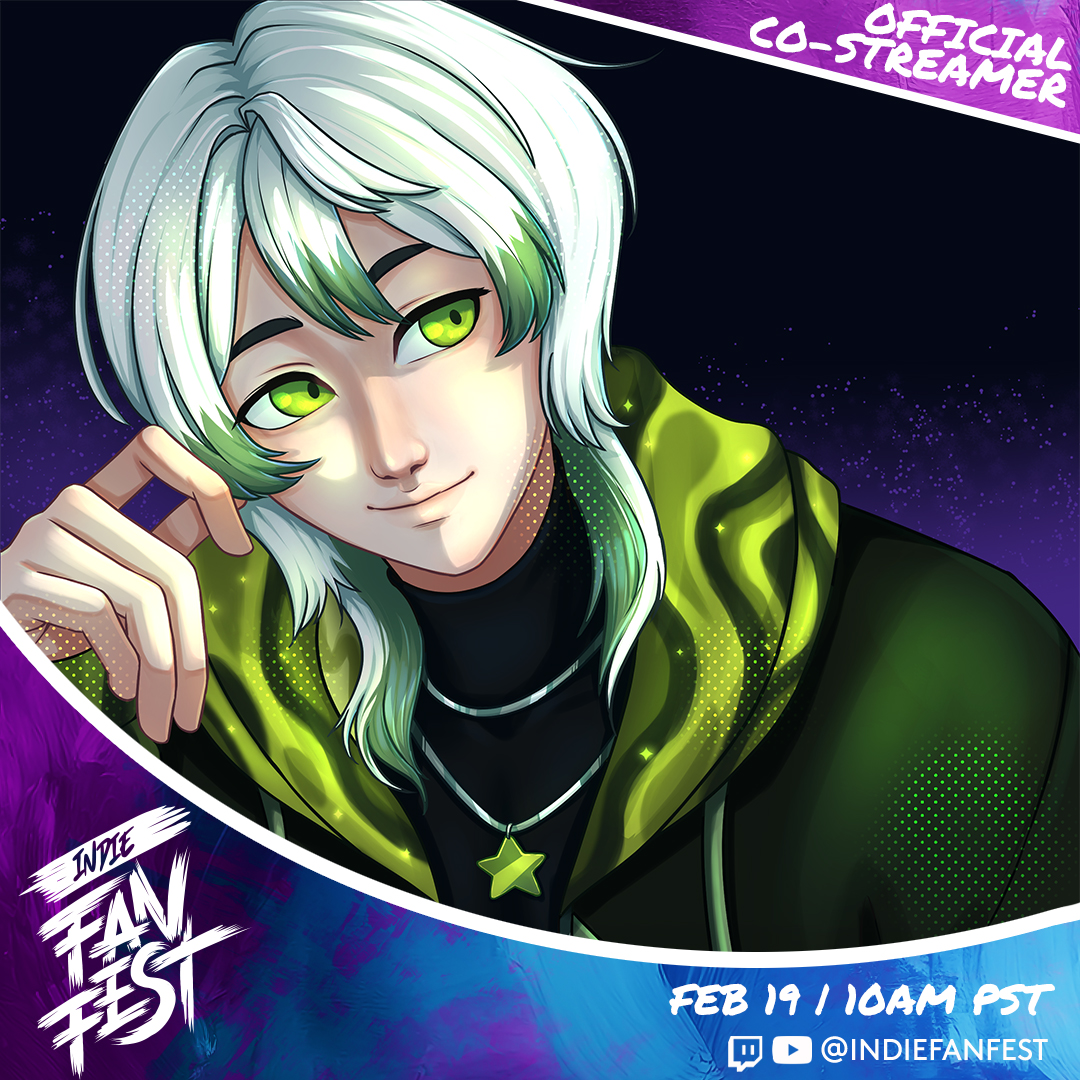 Mis Ranitas hermosas 🐸 Somos CO-STREAMERS oficiales del Indie Fan Fest, Encontraremos muchos anuncios de juegos y posiblemente probemos algunas Demos tras el showcase 💚👀

Nos vemos este 19 de Febrero a las 2PM 🇻🇪 12PM 🇲🇽 3PM🇦🇷 Tu guardián de ranitas te espera 💚