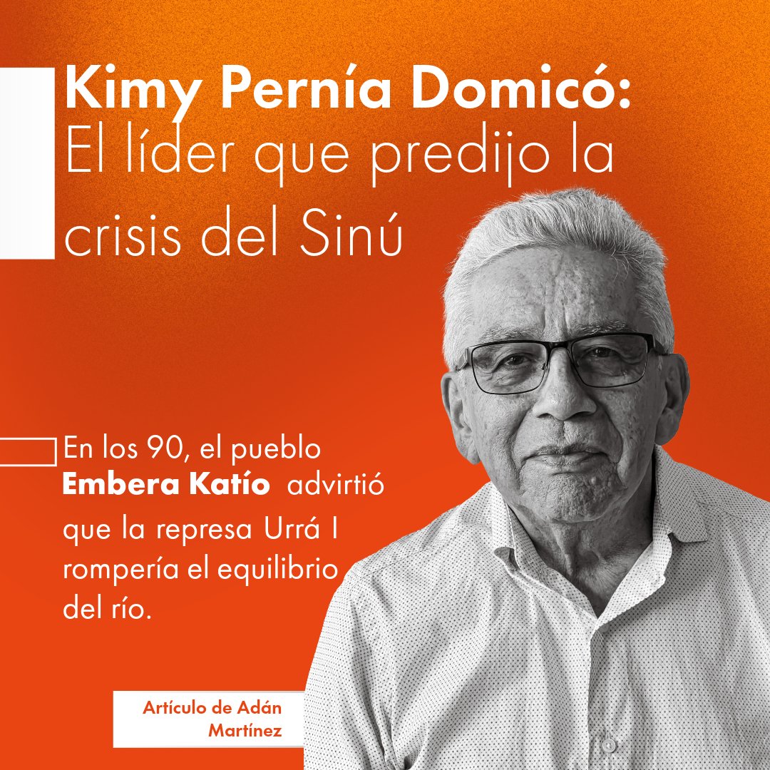 Kimy Pernía advirtió que la represa rompería el equilibrio del río y no controlaría inundaciones. Hoy #Córdoba vive una emergencia que confirma su visión: cuando se transforma el río, se transforma la vida de quienes dependen de él.
#FUCAI 🧡
#KimyPerníaDomicó
🔗Link en BIO