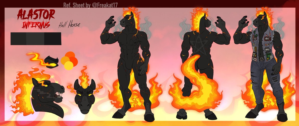 DapperRacc's tweet photo. @ZephyriWolf What I'm hearing is, I need to commission you to do some Alastor art... https://t.co/X3Z3o7te7P