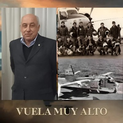 TENGO LA TRISTE NOTICIA DE COMUNICAR EL FALLECIMIENTO DEL SUBOFICIAL MAYOR ACUSTICO AERONAVAL VGM (RE) JUAN JOSE FERNANDEZ.
Sus restos serán velados en la Casa Sampietro, de 16:00 hs. a 21:00 hs. de la Ciudad de Mar del Plata.