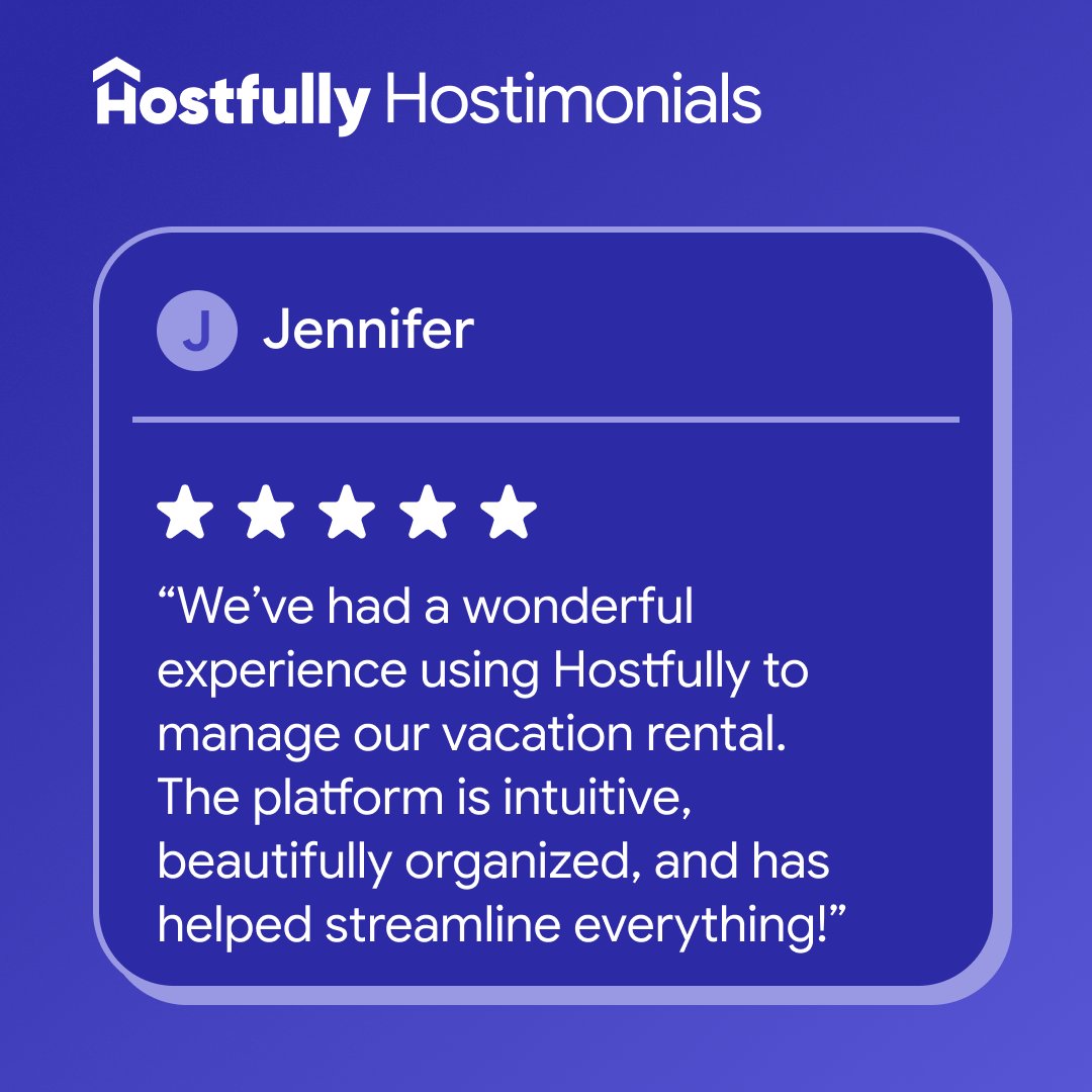 Hostfully tweet media