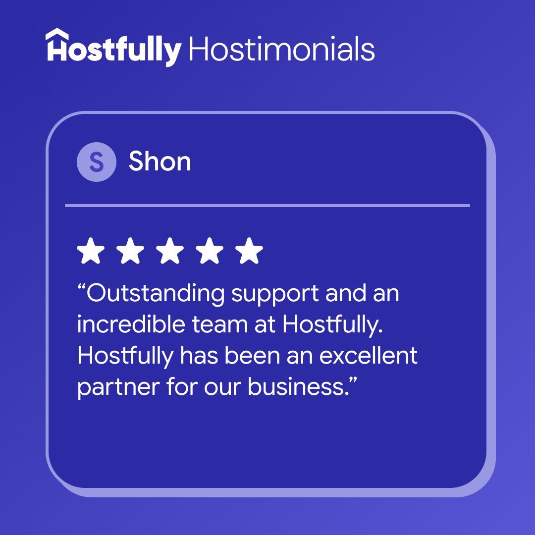 Hostfully tweet media