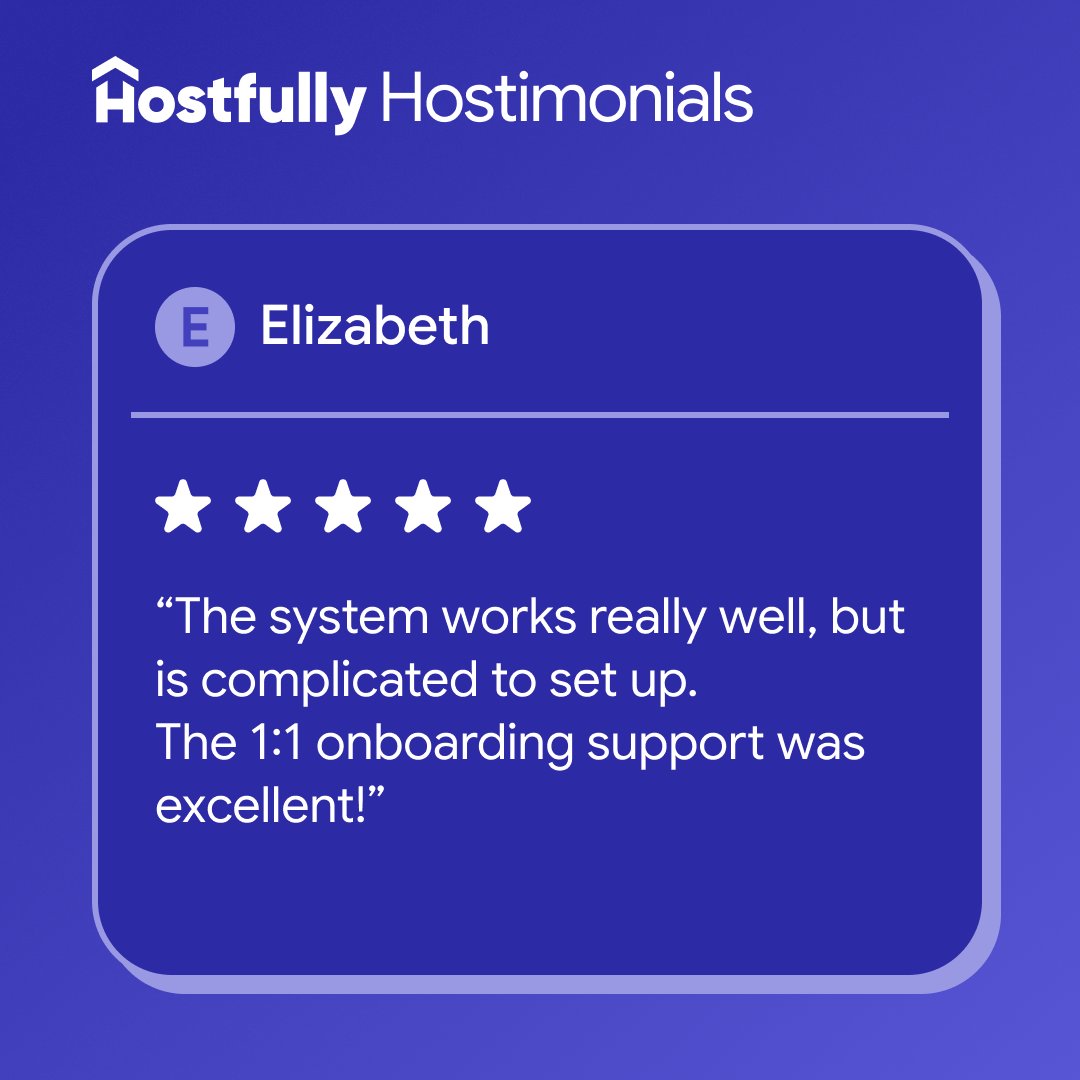 Hostfully tweet media