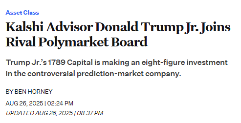 MatHelman's tweet image. .@CFTC Chair @ChairmanSelig offers empty, misleading, bloviating word salad to cover for the simple fact: the Trump Regime is attacking these regs because the industry directly profits and puts money into the pockets of the Trump family. Period, full stop. #captured #corruption