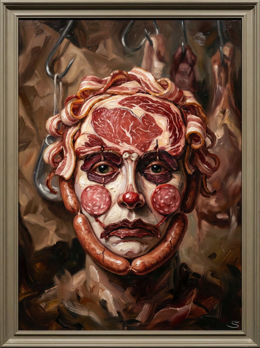 JeremySkippers's tweet photo. Strong Man?
No, just meat.🥩
#aiart #JustMeat https://t.co/ugEr1guCLJ