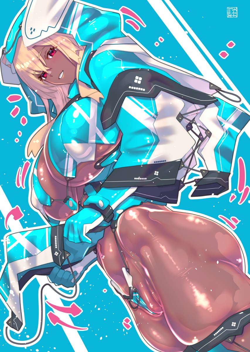 「#魅力のある青を見せてください見た人全員強制」|川上稔のイラスト