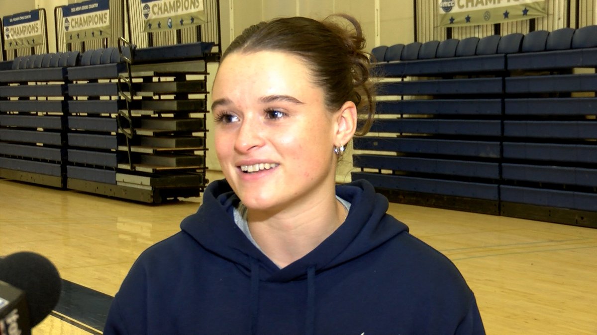 Caught up with <a href="/PSB_WBB/">Behrend W Basketball</a> senior Morgan Altavilla this afternoon.

We've got a story in sports at 6:20 on her breaking the <a href="/PSBAthletics/">Behrend Athletics</a> women's basketball scoring record this past Saturday <a href="/JET24Sports/">JET24 Sports</a>