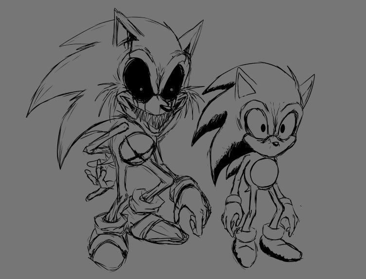 So I don’t have any good drawings right now to post so have this doodles I did 2 months ago :)