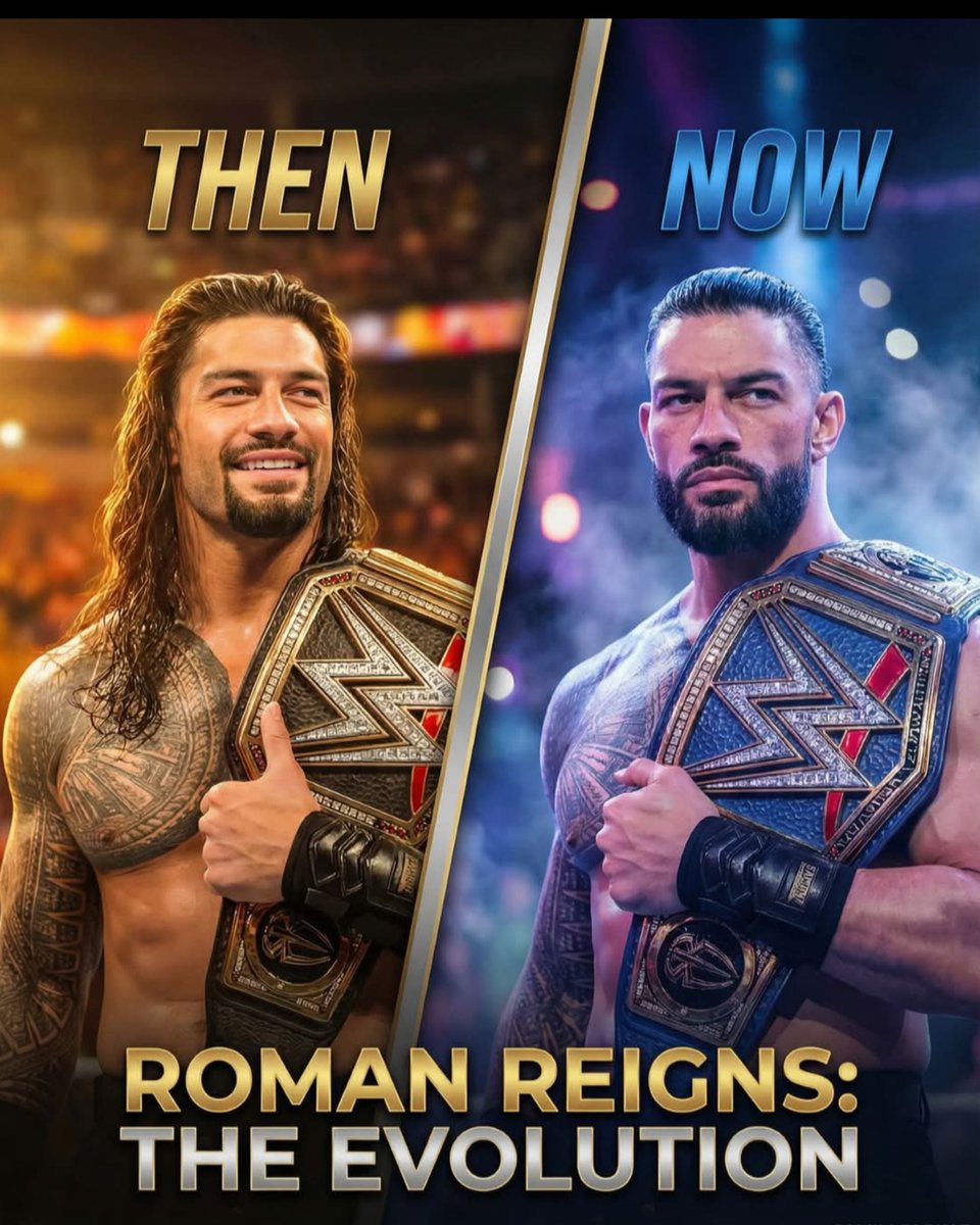 Roman Reigns with the Classic Big World Heavyweight Championship 🔥 
<a href="/WWERomanReigns/">Roman Reigns</a>