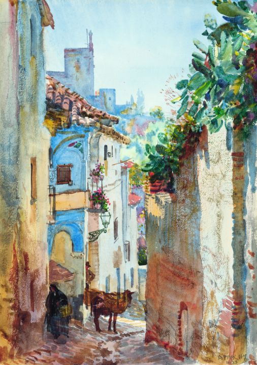 Art of the Day! "Cuesta del Comino, Granada". Buy at: ArtPal.com/apperleyart?i=…