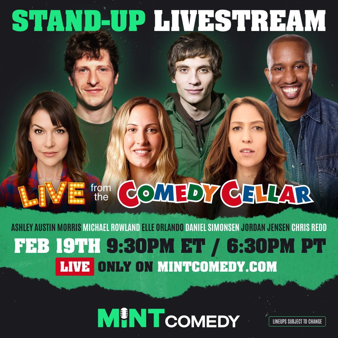 Mint Comedy tweet media