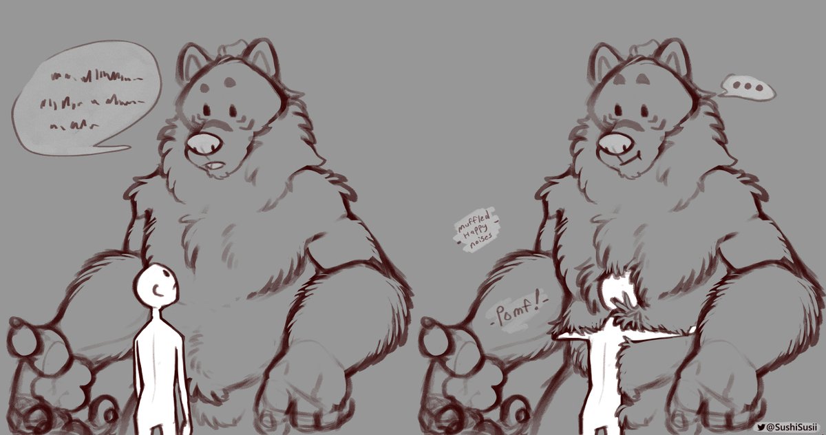 Naoma 🍣🐺 Werewolf vtuber/artist🏳️‍⚧️ tweet media