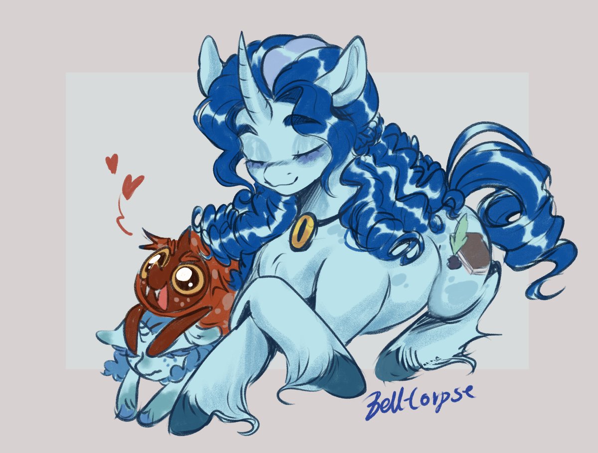 burra de color se besa con el diablo en el bosque everfree