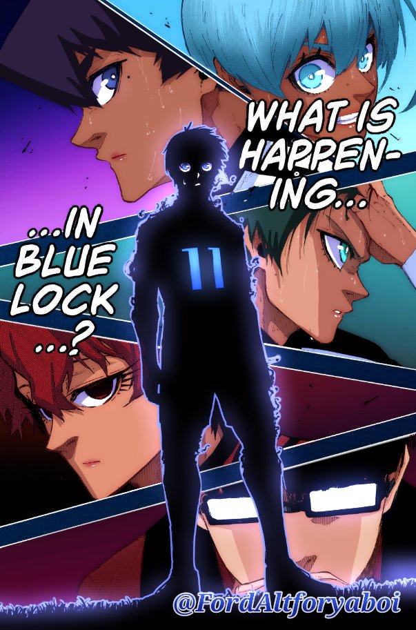 What is happeningin blue lock?” BLLK Ch.336 coloring