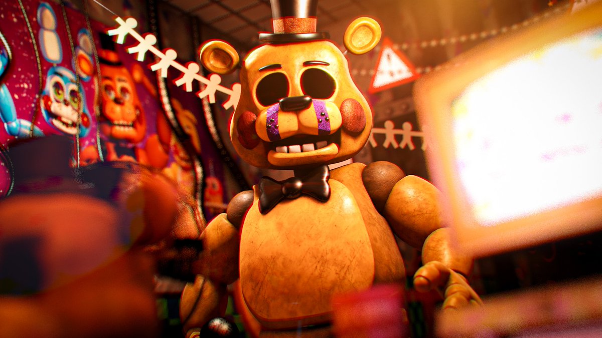 LChannel06's tweet image. that yellow thing!

#FNAF #FNAF2Movie #FNAF2 #C4D