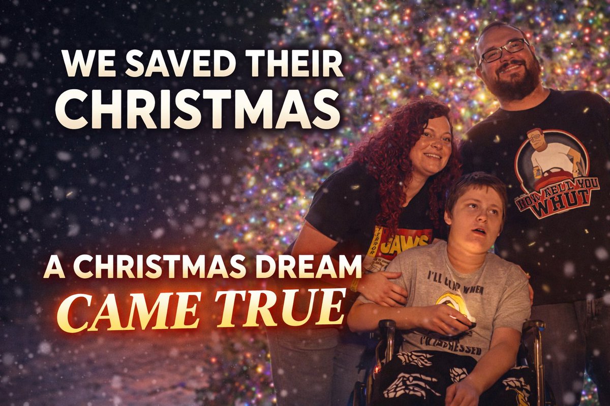 New Video 🎄🎅
JourneywithJosh and Pemberton Haunted Acres | Made A Christmas Dream Come True 

Checkout the video by clicking the link below 👇👇👇
m.youtube.com/watch?v=B0uM-q…