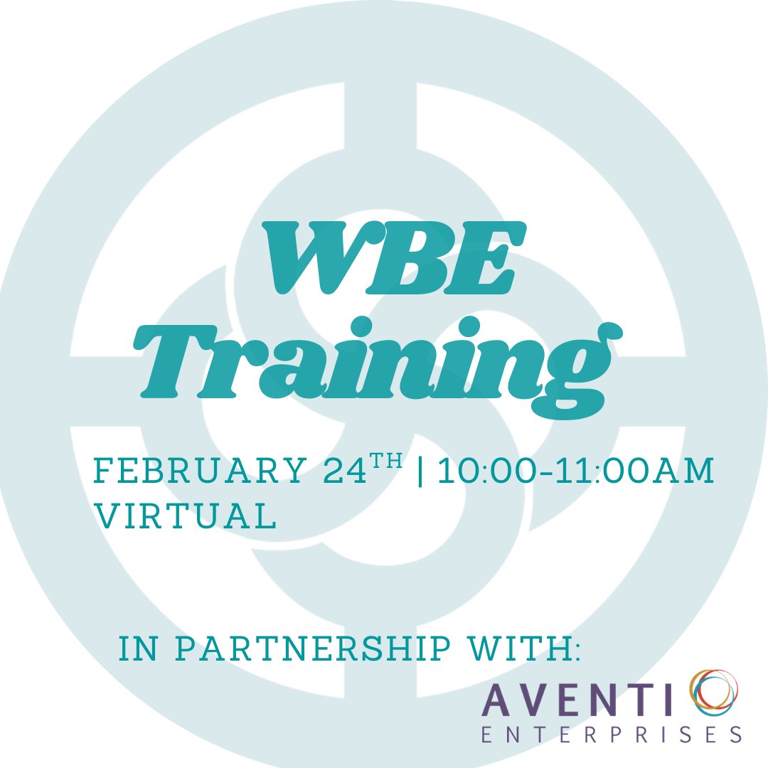 Learn how to become a certified woman-owned business and gain access to government and corporate contracts and capital at the NAWBO Columbus WBE virtual Training with @Aventi Enterprises on Feb. 24th, 10-11am.
Register at: zurl.co/UxqX8