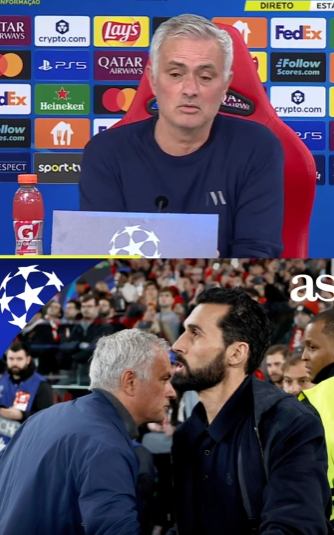 theMadridZone's tweet photo. 🚨 Mourinho: "I went to Arbeloa to tell him: "Look at this guy, Vini, he scores a great goal, and then he goes to the corner ACTING LIKE A FOOL." 

🤮 https://t.co/iGpK0VFNbF