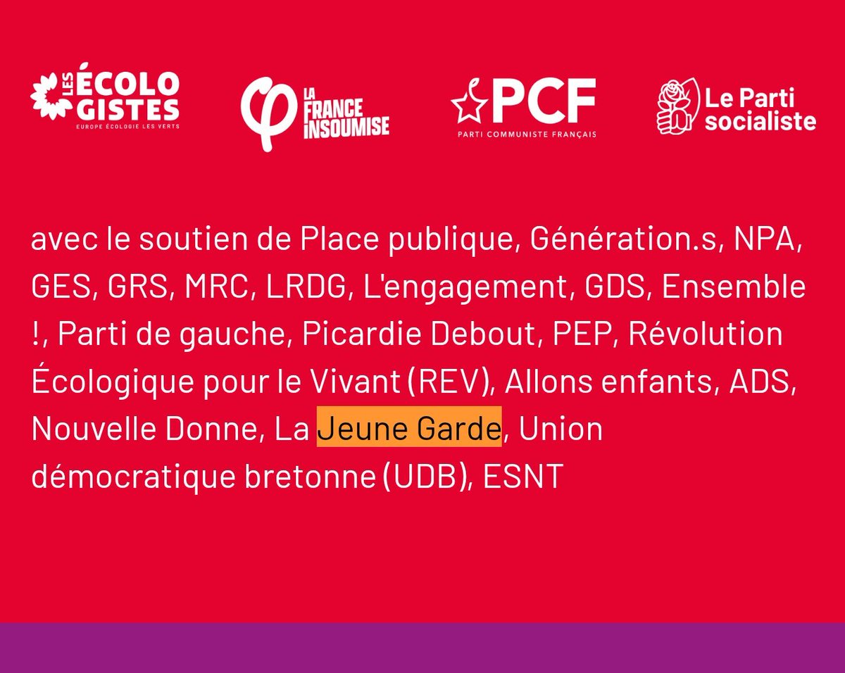 jon_delorraine's tweet image. Tous les candidats du NFP en 2024 étaient affichés avec le soutien de la Jeune Garde.
Comme François Hollande.