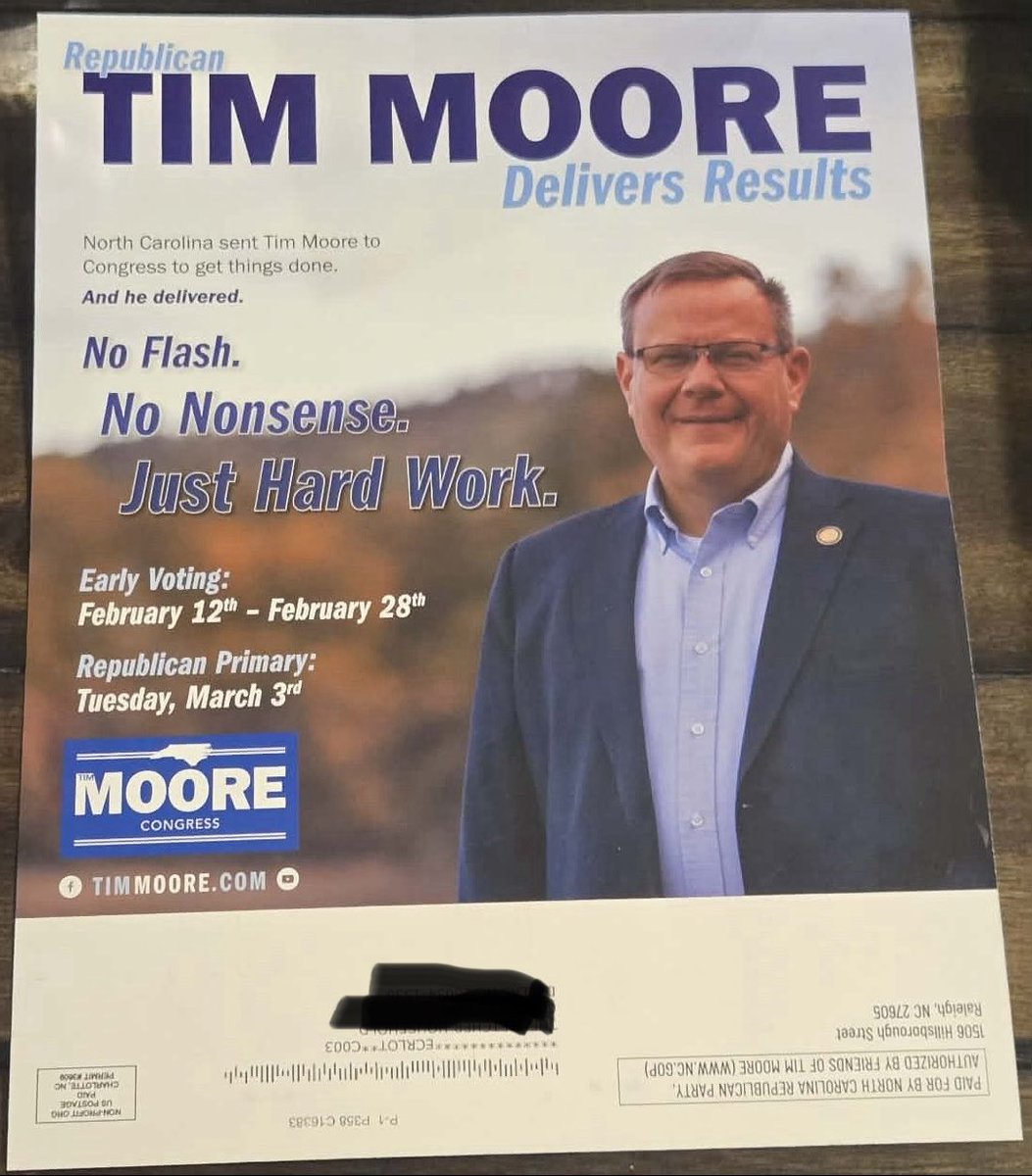 NCGOP's tweet photo. To those who have asked what the NCGOP is doing about a certain 2026 Congressional candidate ⬇️ https://t.co/i9sETNjDiY