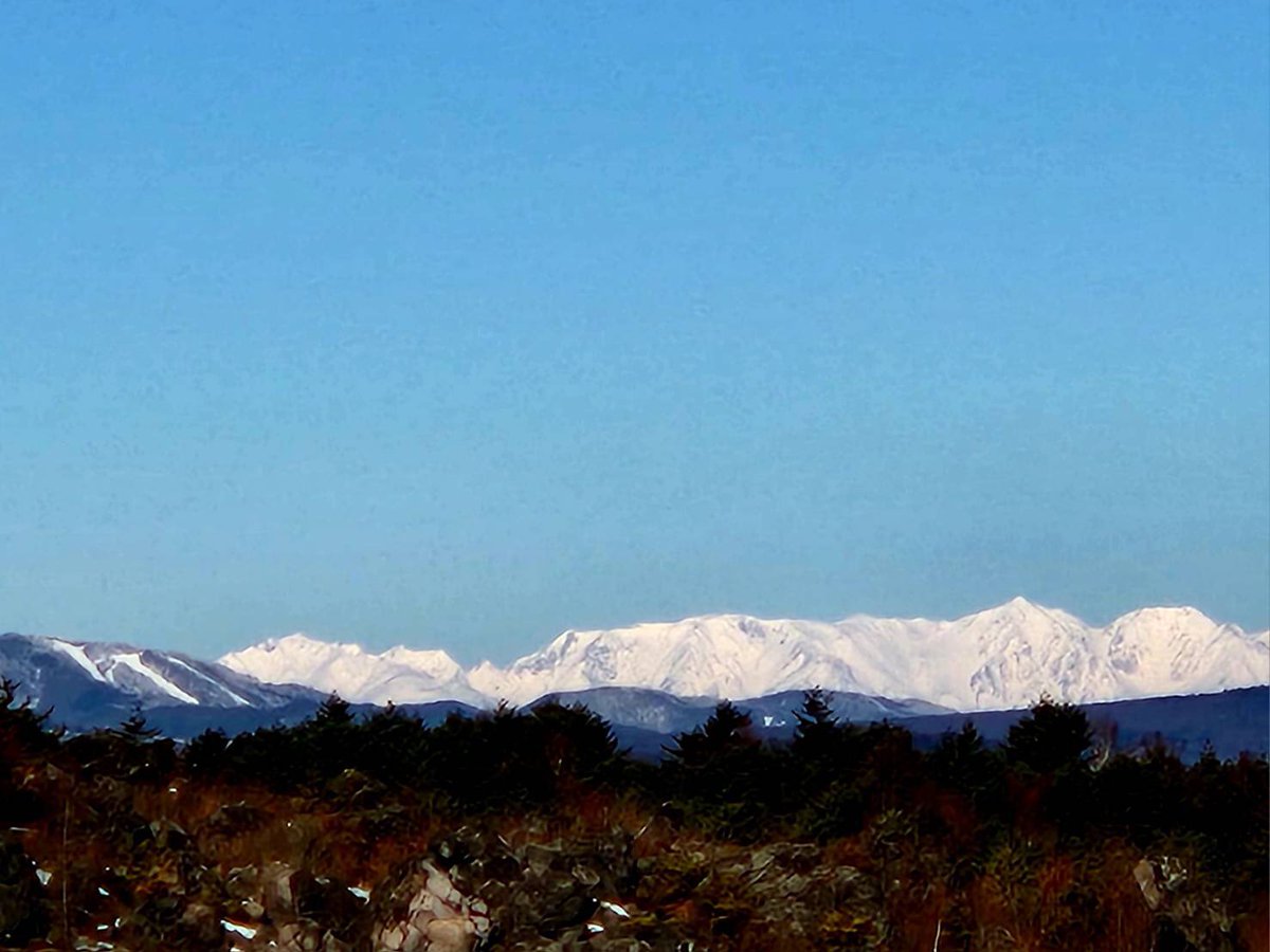 2026年2月18日（水）晴れ-5℃ 風も無く穏やかな快晴となりました。 長野