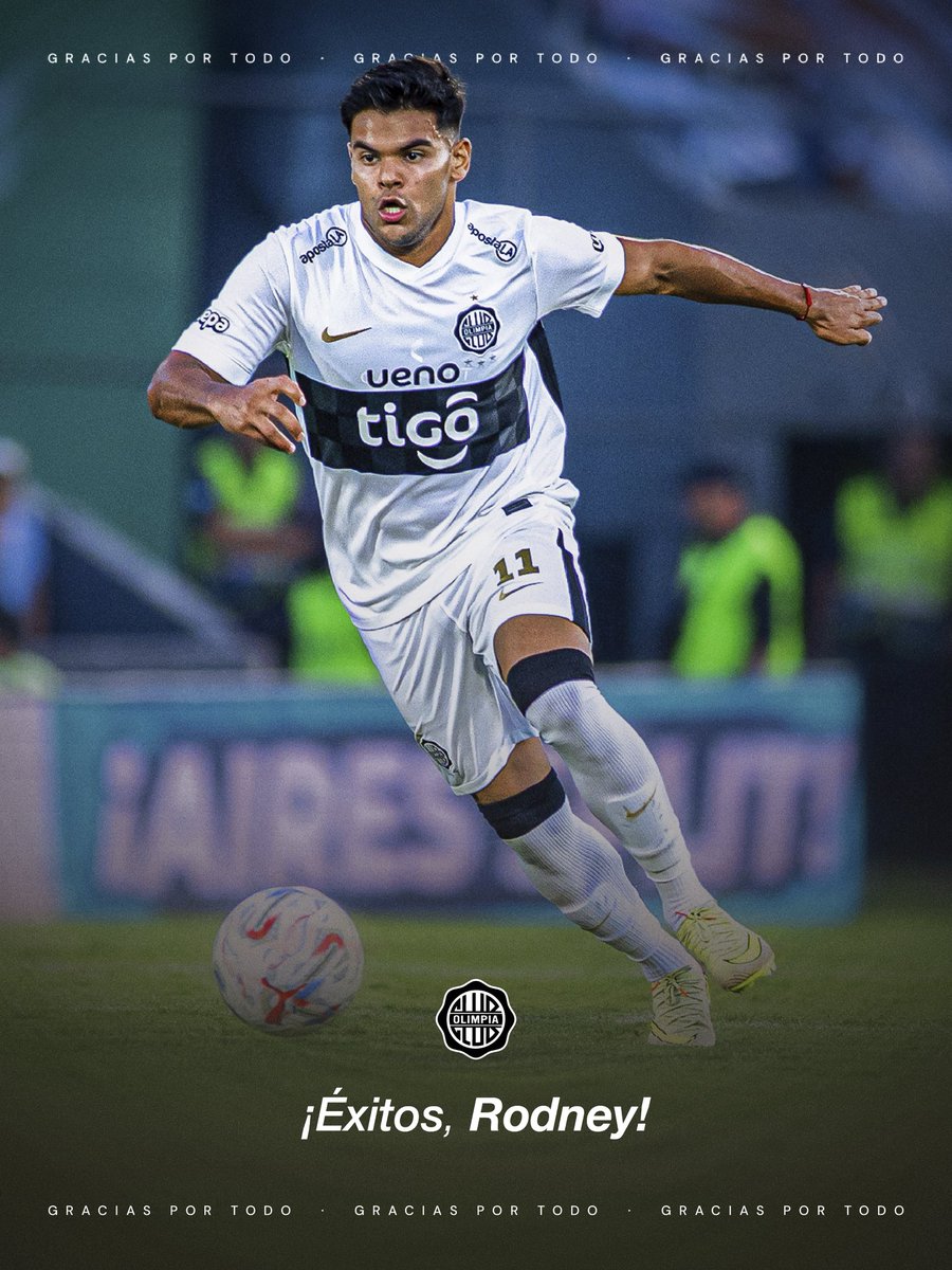 elClubOlimpia's tweet photo. Campeón, goleador y artífice de muchas alegrías.

Rodney Redes continuará oficialmente su carrera en @LDU_Oficial.

Agradecemos su profesionalismo y su valiosa contribución durante esta etapa con el Club.

¡Éxitos, Rodney querido!

🤍🖤🤍 https://t.co/RtFOVHISVd