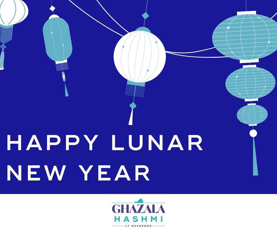 Lt. Governor Ghazala Hashmi tweet media