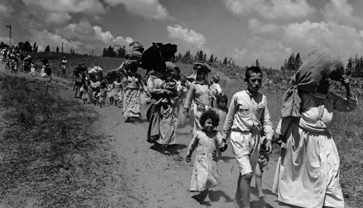 Desgraciadamente, el genocidio en Palestina no comenzó con Netanyahu ni terminará con él cuando se lo lleve la chingada. El Nakba de 1948 confirma esto.