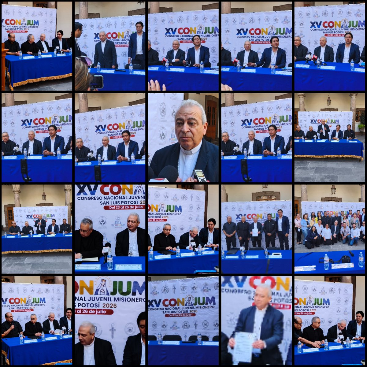 Acontecersl's tweet photo. San Luis Potosí será sede del **XV CONAJUM 2026**, del 23 al 26 de julio en el Centro de Negocios Potosí.

Para mayor información:
[secretaria@conajum.com](mailto:secretaria@conajum.com)
Tel. +52 444 668 6285 https://t.co/9sV4kydOHN