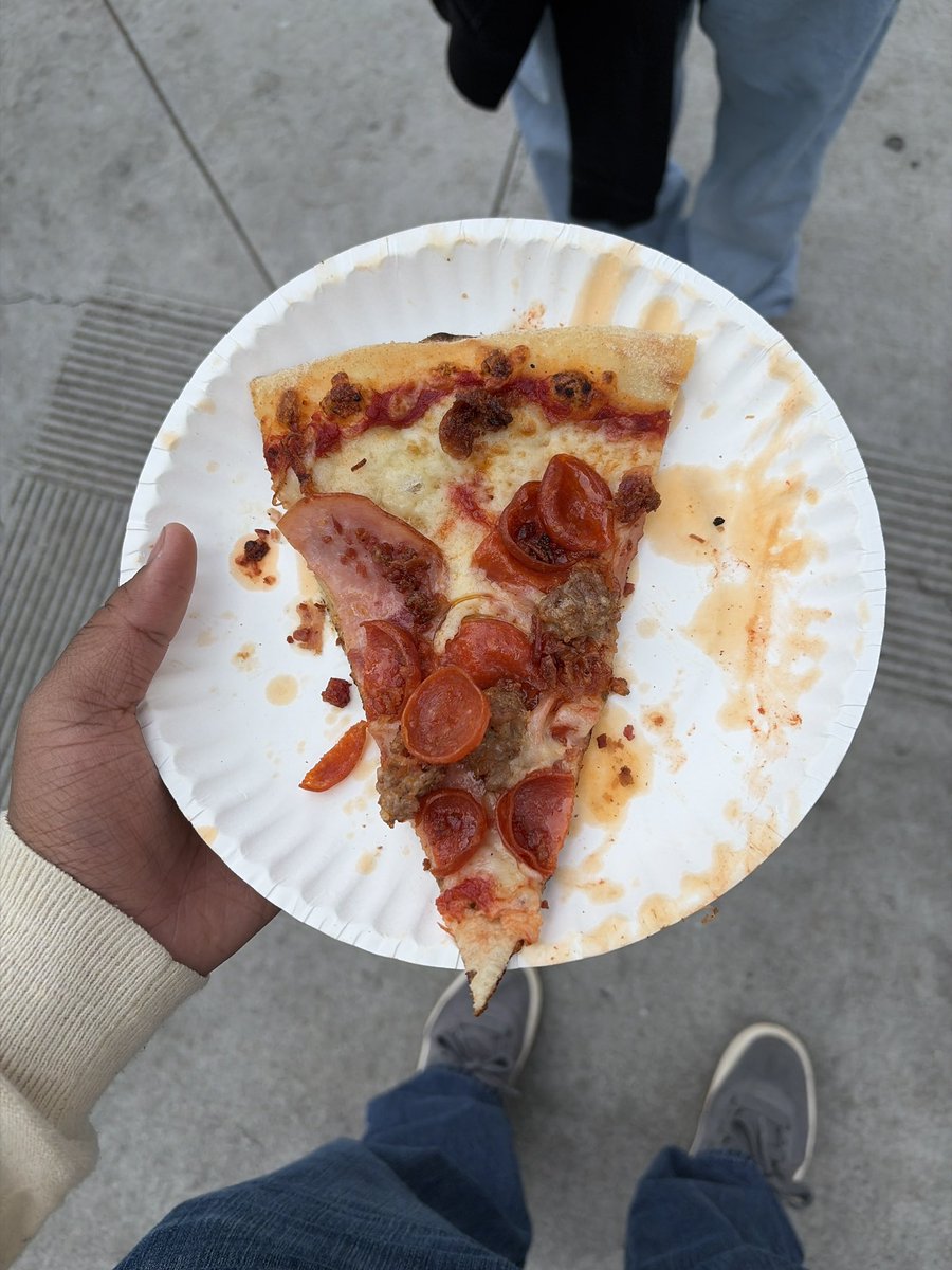 i was kind and gave that starving child my pizza