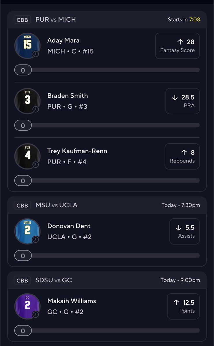 Need sports to come back so bad, college basketball, here’s probably not a lock at all but I’m sending it so here we go 
#PrizePicks