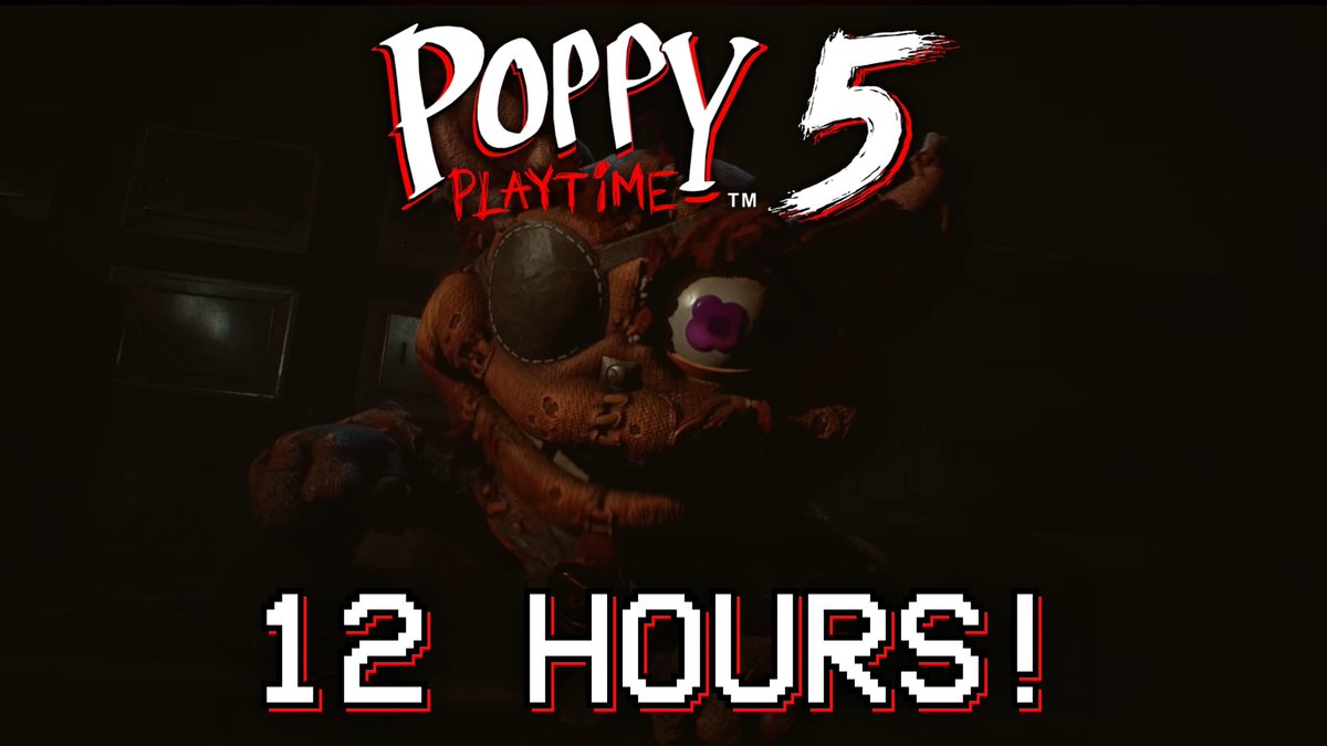 ⚠️ 12 HOURS UNTIL #POPPYPLAYTIME CHAPTER 5!🔥👀
