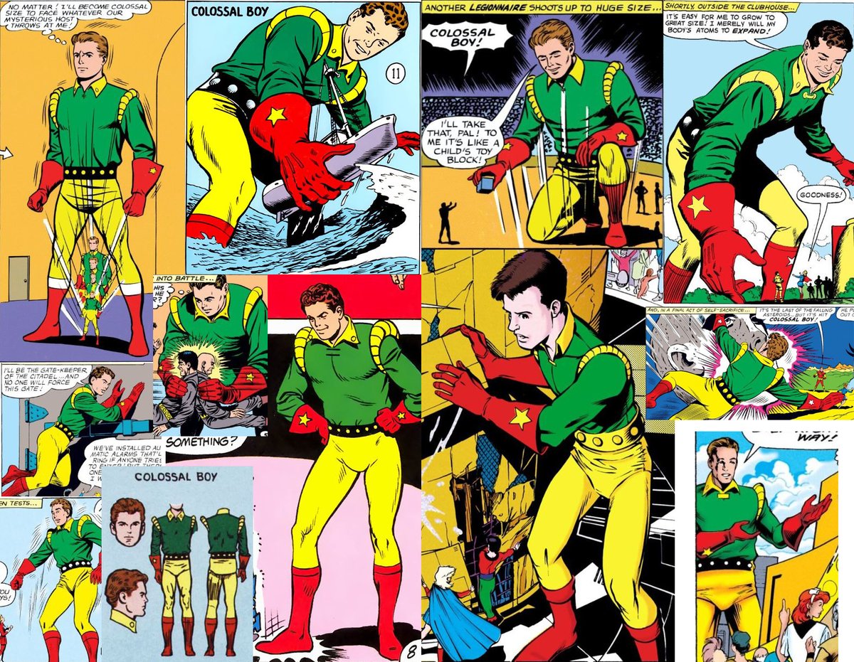 Legion of Super-Heroes Visual Reference tweet media