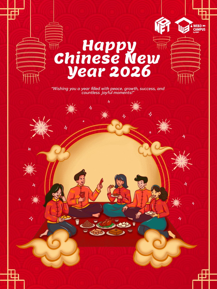🧧 SELAMAT TAHUN BARU IMLEK 2026 | Tahun Kuda 🧧
✨ Gong Xi Fa Cai ✨

GM Fams 👋🏻 
Mari kita sambut Tahun Kuda yang membawa kekuatan, keberanian, dan semangat yang tak terbendung.

#idnft #web3 #blockchain #gongxifacai #imlek #newyearschinese #newbeginnings