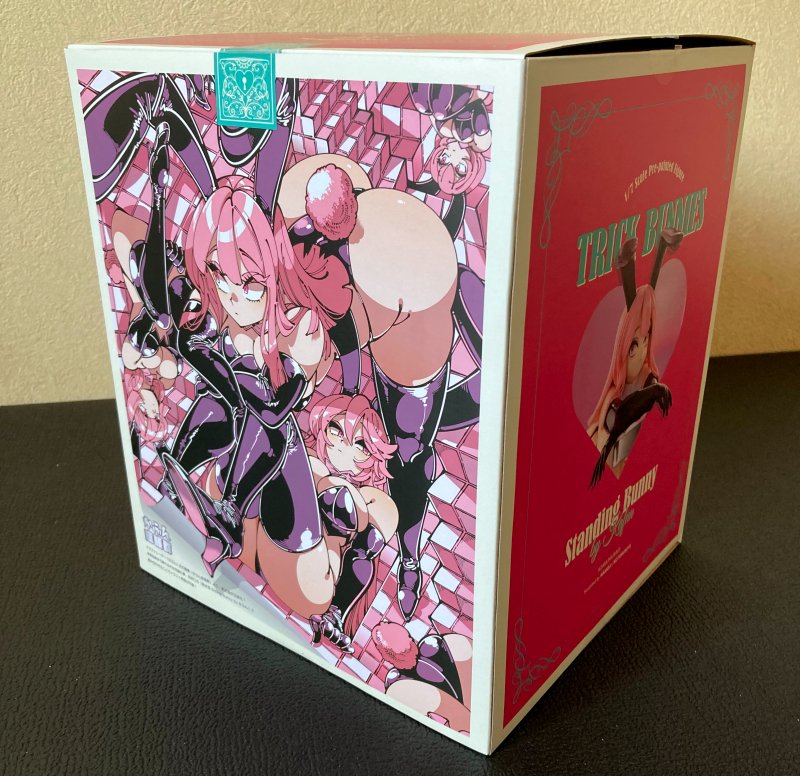 kafun's tweet image. フィギュアのサンプルをいただきました！座り兎の方は来月発売予定です