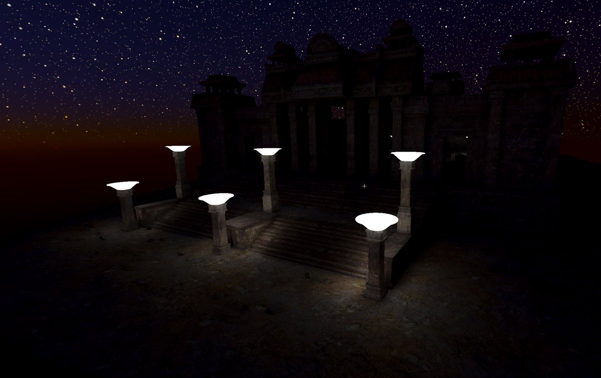 CodePotrick's tweet photo. Testing in different settings is very important for graphics techniques. What works in one setting will fall apart in another.  Its best to have actual game data to work with.    At home i use a lot of dumb test scenes. Very happy to say the GI now works well in all of them 🥳 https://t.co/sDIXYeg254