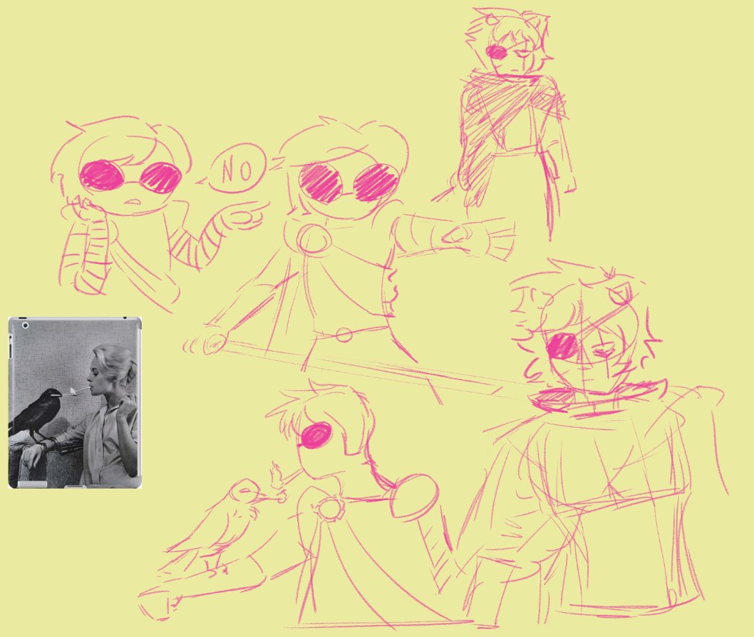 SoulConnorFox's tweet image. warm ups sketches from stream today 

#homestuck #davekat #vrisrezi #sketches #soartdrawing