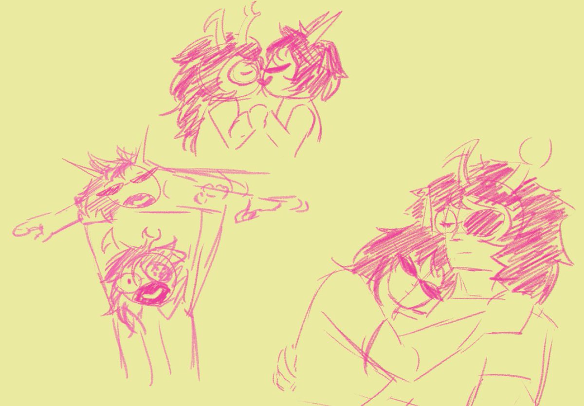 SoulConnorFox's tweet image. warm ups sketches from stream today 

#homestuck #davekat #vrisrezi #sketches #soartdrawing