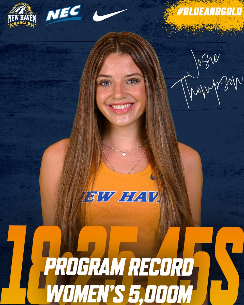 Highlighting our record-setting performances from the NEC Championships!

#BlueAndGold