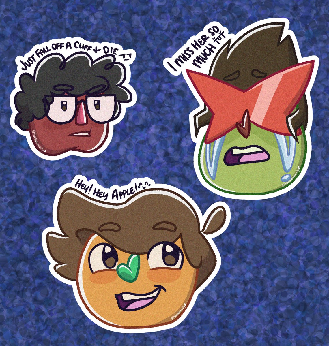 "The Great Pokerace" is one of my favorite Salty uploads tbh #saltydkdan #fanart #theannoyingorange #digitalart #pokemon