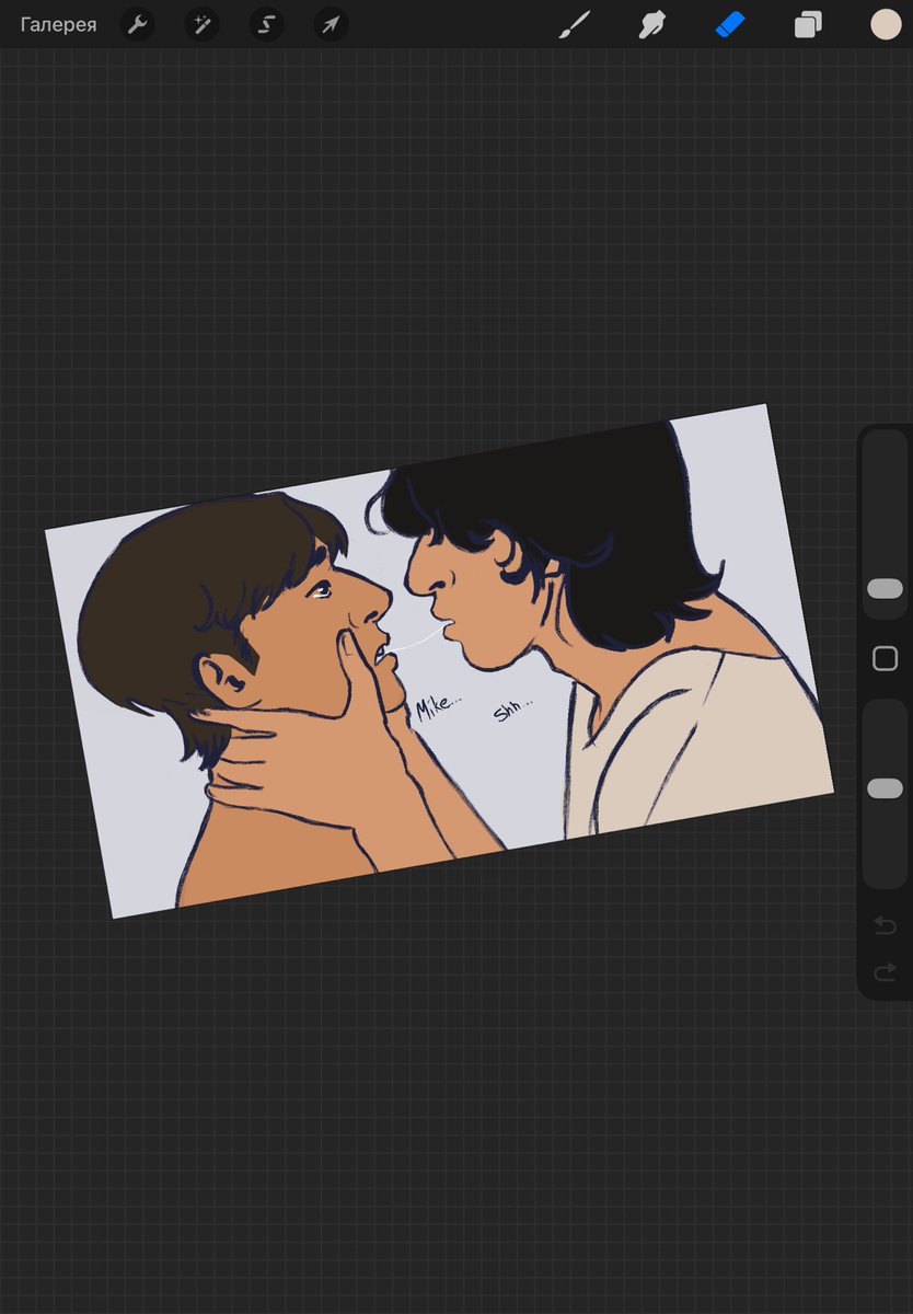 SHARK_h1's tweet photo. a little bit of colour for them, sooo… work in progress #byler #lawlessbyler https://t.co/eqxw96EKRQ