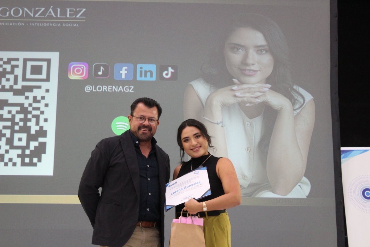 En el marco del lanzamiento de #TALENTIC2026, se llevó a cabo la conferencia magistral “SOY VALIENTE”, impartida por Lorena Gonzalez.  En su mensaje, nos invita a reconocer que la valentía no es la ausencia de miedo, sino la decisión consciente de afrontar los retos. 
 #Liderazgo