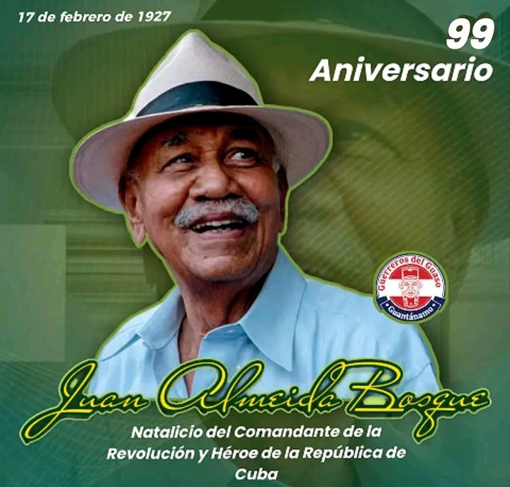 Feliz Revolución la que tiene héroes con música en el alma y palabras para conservar y transmitir los combates, los esfuerzos y los sueños. Así te recordamos Comandante Almeida, caminando junto a nosotros, con su guitarra al hombro y su ética como bandera.
#CubaViveEnSuHistoria